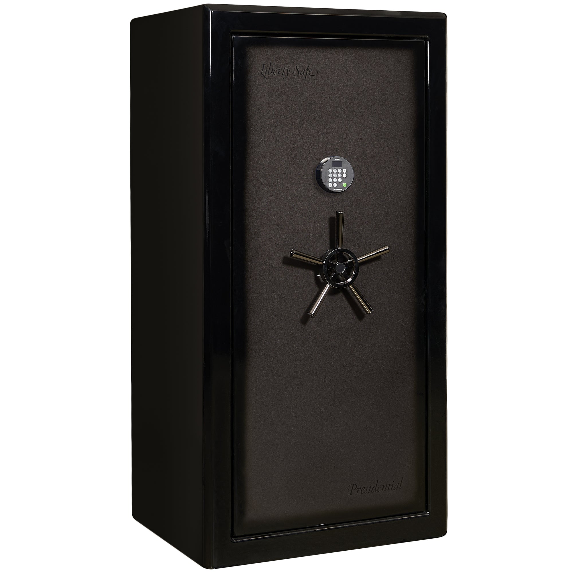 Presidential Series | Level 10 Security | 2.5 Hours Fire Protection | 25 | Dimensions: 60"(H) x 30"(W) x 24.75"(D*) | Gray Charcoal Gloss | Electronic Lock - Closed