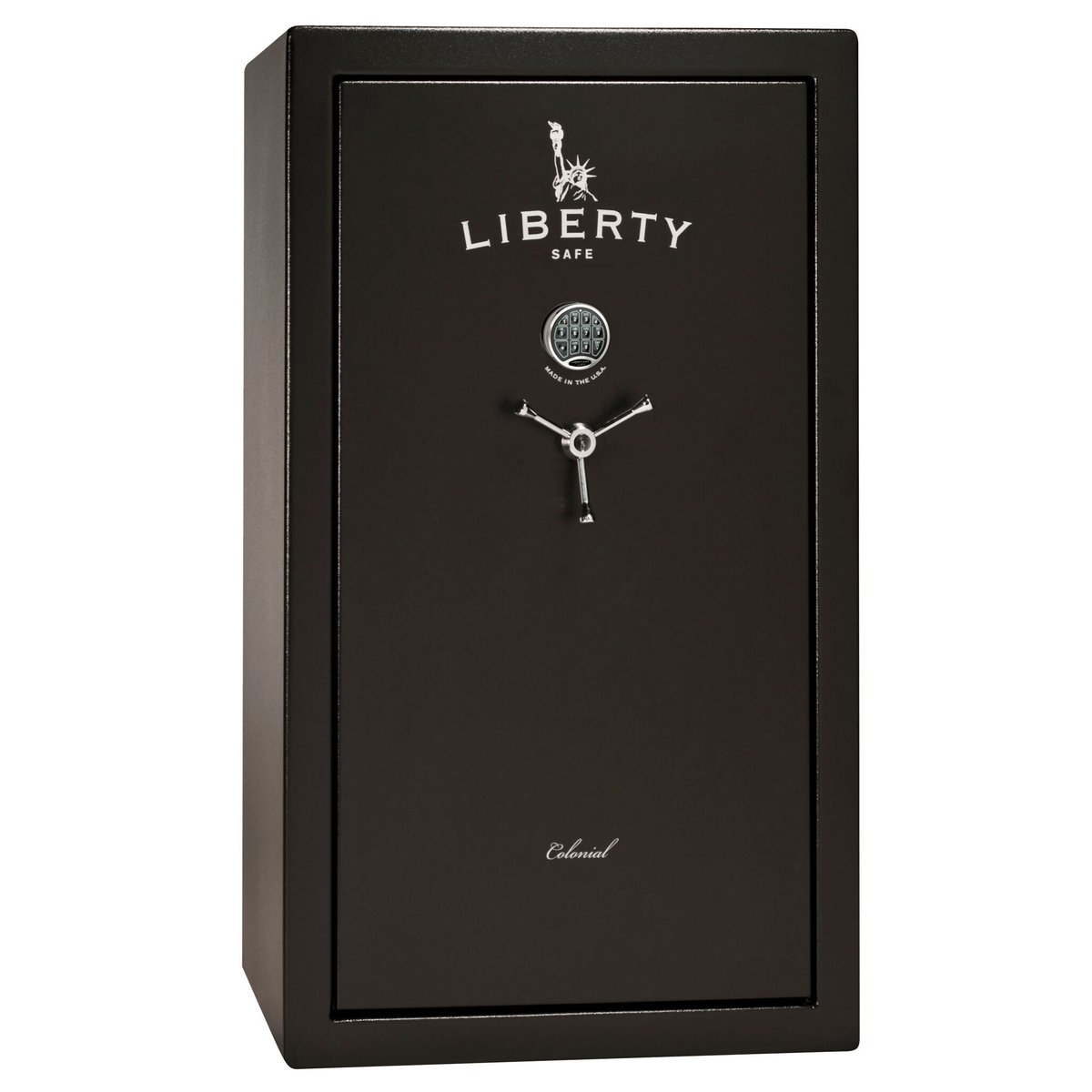 Colonial Series | Level 4 Security | 75 Minute Fire Protection | 30 | DIMENSIONS: 60.5&quot;(H) X 36&quot;(W) X 22&quot;(D*) | Black Textured | Electronic Lock