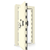 Vault Door Series | Out-Swing | Left  Hinge | White Marble | Mechanical Lock - open