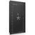 Vault Door Series | Out-Swing | Left  Hinge | Black Gloss | Electronic Lock - closed