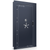Vault Door Series | Out-Swing | Left  Hinge | Blue Gloss | Mechanical Lock - closed