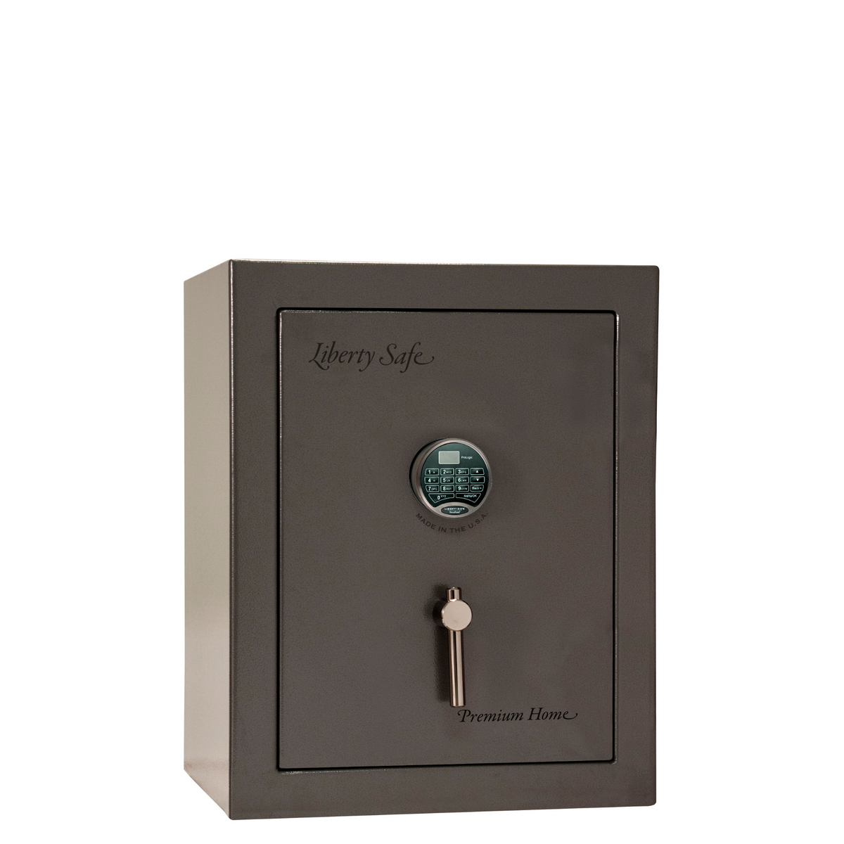 Premium Home Series | Level 7 Security | 2 Hour Fire Protection | 08 | Dimensions: 30&quot;(H) x 24&quot;(W) x 20.25&quot;(D) | Gray Marble - Closed Door