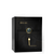 Premium Home Series | Level 7 Security | 2 Hour Fire Protection | 08 | Dimensions: 30"(H) x 24"(W) x 20.25"(D) | Black Gloss Brass - Closed Door