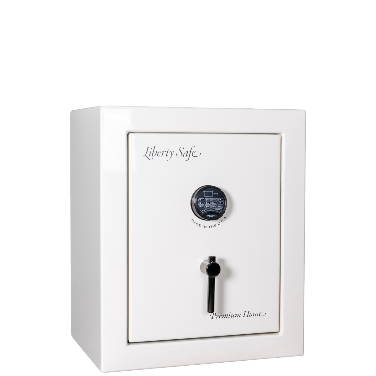 Premium Home Series | Level 7 Security | 2 Hour Fire Protection | 08 | Dimensions: 30&quot;(H) x 24&quot;(W) x 20.25&quot;(D) | White Marble - Closed Door