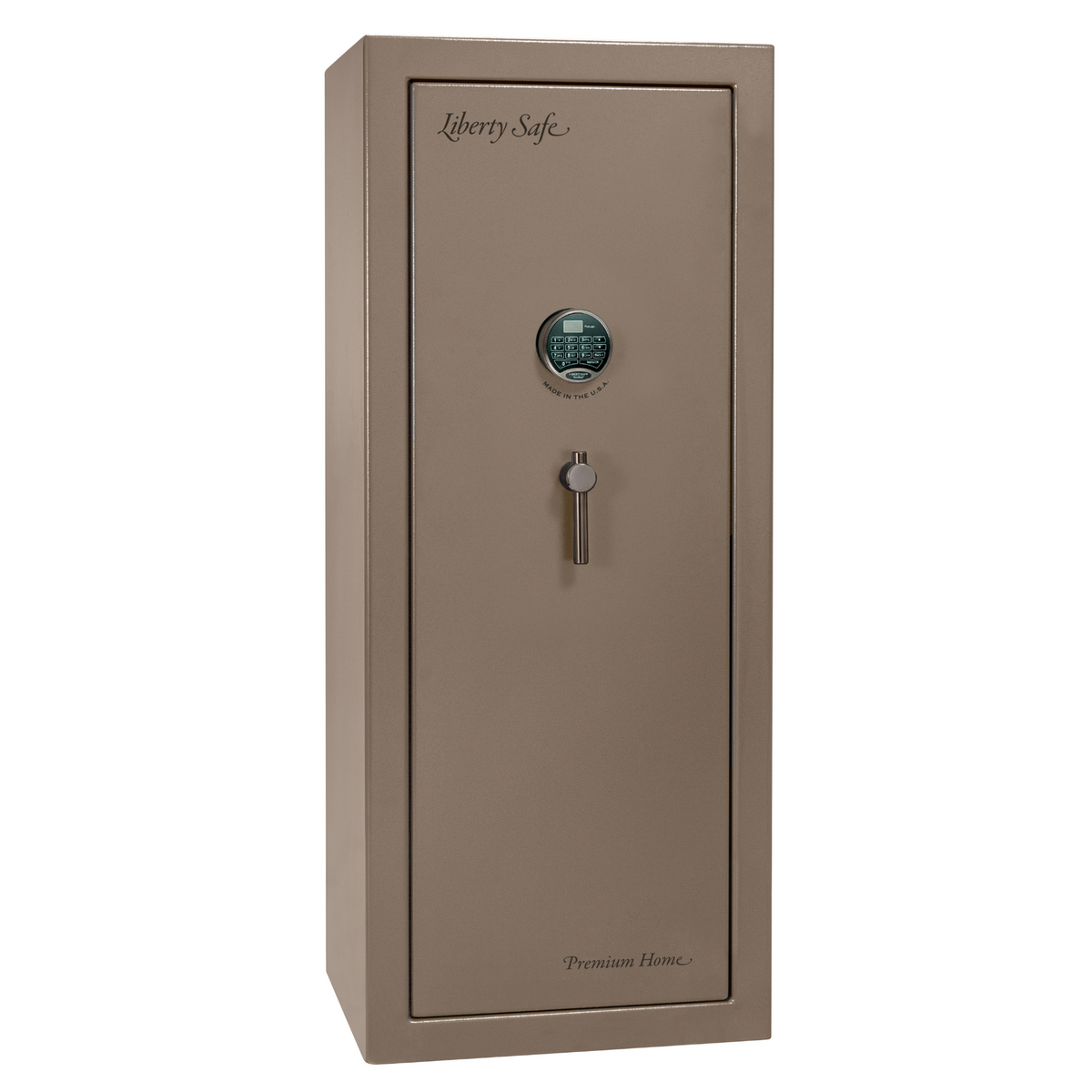 Premium Home Series | Level 7 Security | 2 Hour Fire Protection | 17 | Dimensions: 59.25&quot;(H) x 24&quot;(W) x 20.25&quot;(D) | Champagne Marble - Closed Door